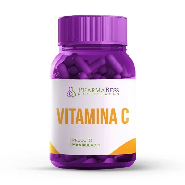 Vitamina C 500MG em cápsulas para imunidade e saúde celular.