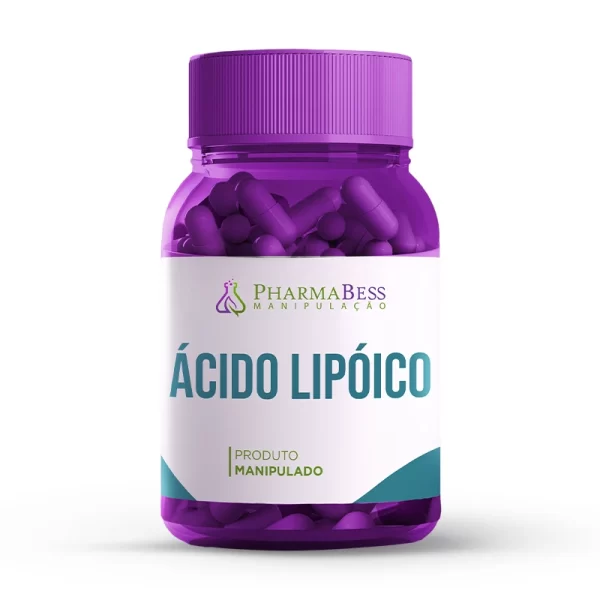 Ácido Alfa Lipóico 300mg em cápsulas - Antioxidante e regenerador celular. Imagem ilustrativa.