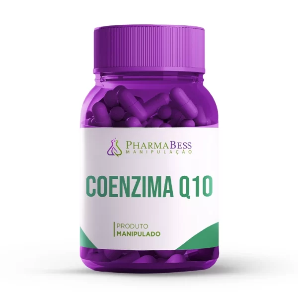 Coenzima Q10 60mg em cápsulas - Potente antioxidante e estimulante do sistema imunológico. Imagem ilustrativa.