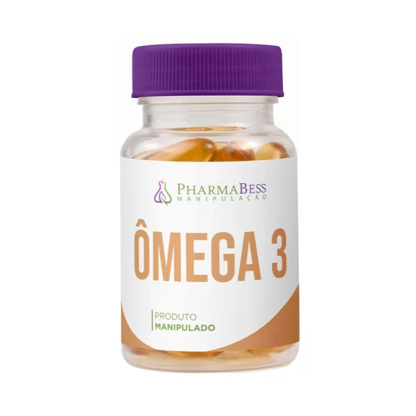 Omega 3 1000mg em cápsulas - Suplemento antioxidante para saúde cardiovascular e mental.